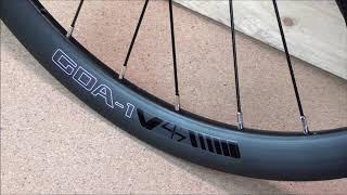 The Merlin GDA-1 Clincher Gravel Wheelset