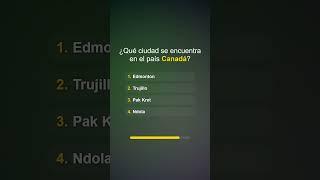 Vídeo con encuesta sobre geografía, países, ciudades. #encuestas #hechos #geografía #studyge