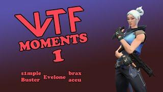 Valorant best Moments 1 (ft. s1mple, Evelone, brax, Buster, aceu)