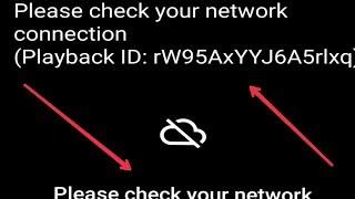YouTube Music | Fix Please Check Your Network Connection Playback ID Problem
