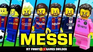 Life of MESSI (2000-2024) Lionel Messi story from Barcelona and PSG to Inter Miami - Lego