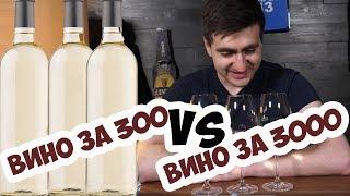 ВИНО ЗА 300 VS  ВИНО ЗА 3000. СЛЕПОЙ ТЕСТ