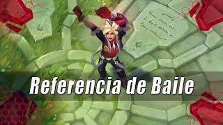 Ezreal Academia de Batalla - Referencia de Baile