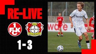 RE-LIVE: 1. FC Kaiserslautern U19  Bayer 04 Leverkusen U19 1:3 | DFB-Nachwuchsliga, 11. Spieltag