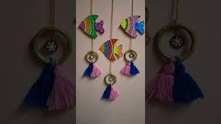 DIY wall hanging #art #Apoorva's Art and Craft #shorts