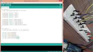 Push Button and Timer Programming Project on Arduino Mega