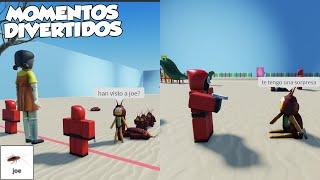 EL JUEGO DEL CALAMAR MOMENTOS DIVERTIDOS PARTE 2 (ROBLOX) #SQUIDGAME #FISHGAME