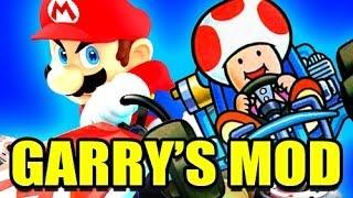 Gmod MARIO KART 4-Player Racing Mod! (Garry's Mod)