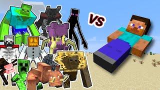 The Boss Vs. Mutant Beasts and More Mutants in Minecraft