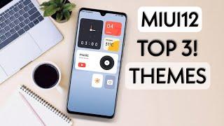 Top 3 Miui 12 VIP Themes | MIUI Theme Customization | Control Centre MIUI 12