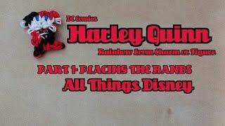 Rainbow Loom Harley Quinn Charm/Figure Part 1
