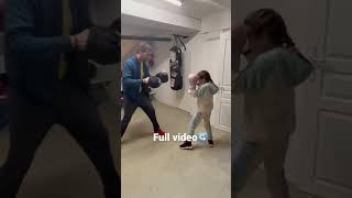 Sofia 9 years old future boxing champion #shorts #2023 #sports