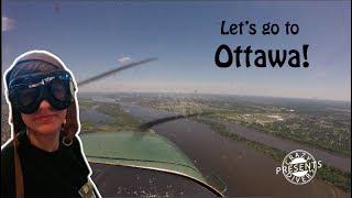 Flight to Ottawa in a Cessna plane // Crazydivers