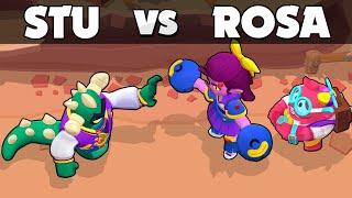 STU vs ROSA | Brawl Stars