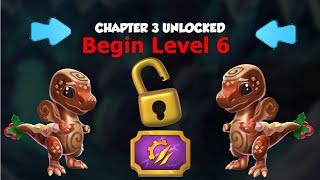 Begin Chapter Three | Level 6 start Tyrant Grid Event-Dragon Mania legends | Yule Log Dungeon | DML