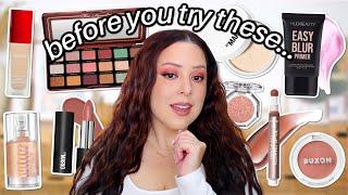 TESTING all the NEW + VIRAL makeup launches for FALL 