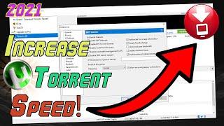 How to increase uTorrent download speed with 3 Simple Steps! | With speed comparison (2021)