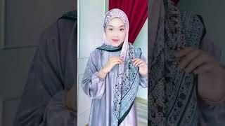 Tutorial hijab segiempat syari yang cantik tapi simple #hijabstyle