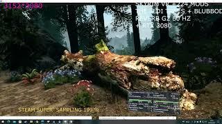 SKYRIM VR , a RTX 3080  a G2 and the Jedi trees+ Blubbode's trees the real good bad idea ?