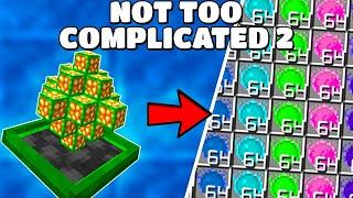 MAKING POWER FLOWERS & EXPENSIVE MATTER! Not Too Complicated 2 EP22 | Modded Minecraft 1.16