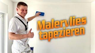 DIY Malervlies kinderleicht tapezieren, kann ich das auch? | DH-Trockenbau