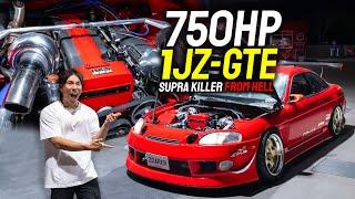 750HP BIG TURBO 1JZ TOYOTA SOARER - The 2JZ Supra Killer From HELL