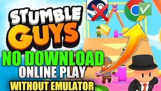 HOW TO PLAY STUMBLE GUYS ON LOW END PC WITHOUT EMULATOR  | STUMBLE GUYS 34BIT PROBLEM SOLVED