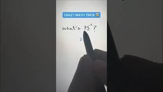 Crazy Math Tricks - Squares
