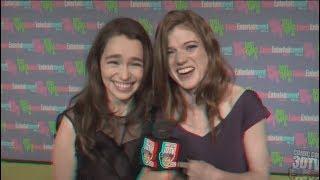 Rose Leslie & Emilia Clarke's Friendship