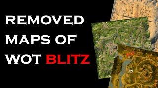 Removed maps of World of Tanks Blitz