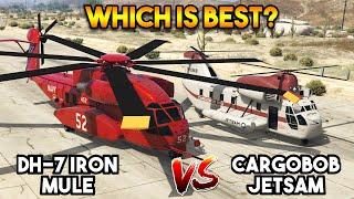 GTA 5 ONLINE : DH-7 IRON MULE VS CARGOBOB JETSAM (WHICH IS BEST?)