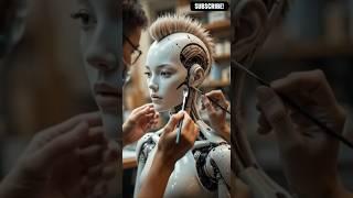 AI Art: Secrets of Creating PERFECT Humanoid Robot Faces ️  Future Technologies   #futuristics