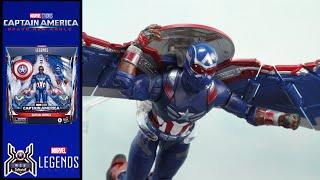 Marvel Legends CAPTAIN AMERICA SAM WILSON Brave New World Deluxe MCU Movie Figure Review