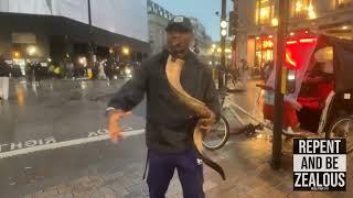 [ The Sound of Repentance Unto Life - Act 11:18 ] OXFORD CIRCUS, UK 