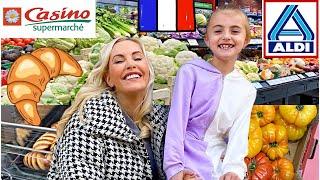 FOOD SHOPPING IN FRANCE  COST  | LIFE ON THE FRENCH RIVIERA