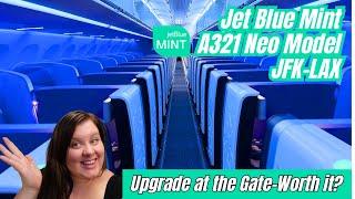 JetBlue Mint Review | A321 Neo | JFK-LAX | Upgrade at the Gate-Was it Worth it?