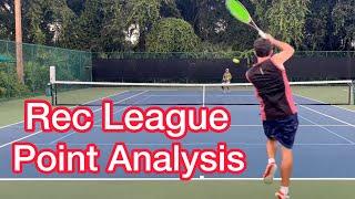 Incredible Analysis of Rec Player Technique, Strategy, and Footwork (Win More Tennis Matches)