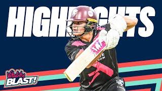 Will Smeed Smacks 51 off 45 Balls  | Gloucestershire v Somerset - Highlights | Vitality Blast 2025