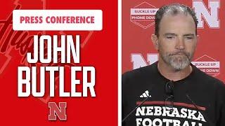 Nebraska Football DC John Butler meets with the media on Thursday I HuskerOnline I GBR