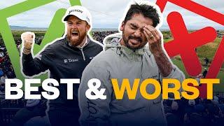 BEST & WORST Golf Shots at The Open | Postage Stamp 2024