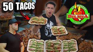 ESTE RETO NADIE LO HA CONSEGUIDO  | ** $1,500 SI COMES 50 TACOS