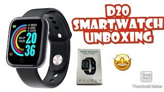 D20 SMARTWATCH UNBOXING | ENGLISH