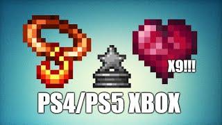 Terraria PS4/PS5/Xbox How To Find A Lava Charm!! Bonus 9 Life Crystals!! And Star Statue!!!