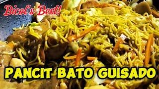 Bicol's Best | Pancit Bato Guisado | Easy Recipe