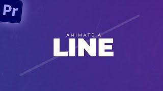 Animate a Line in Adobe Premiere Pro 2024