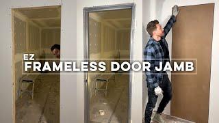 Frameless Door Jamb Solution | EZ Concepts EzyJamb