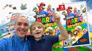 Our First Time Playing Super Mario 3D World for Nintendo Switch