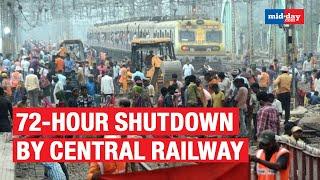 350 Local Trains To Remain Cancelled As Central Railway Announces 72-Hour Shutdown