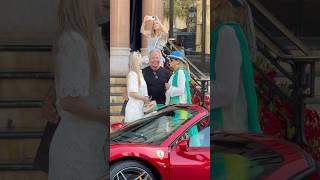 Billionaire couple leaving Hotel Paris in Ferrari #monaco #luxury #trending #lifestyle #fyp