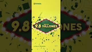 ¡Reventó la Tinka en S/9.8 MILLONES!  #tinka #millonario